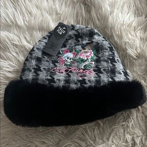 Ed Hardy | Accessories | Ed Hardy Loves Me Cold Weather Hat 